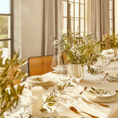 Набор столовых приборов Onde Gold, 24 предмета