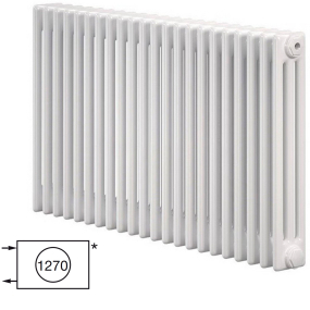 Радиатор Zehnder Сharleston 3057-22, 104х57, 1/2, 1270 (7610), белый