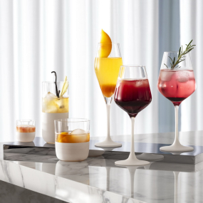 Набор бокалов для виски Manufacture Rock Blanc 250 мл, 4 шт