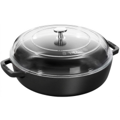 Сотейник со стеклянной крышкой La Cocotte 26 см / 3,3 л, черный