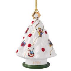 Елочная игрушка "Новогодняя ель" Christmas Classics 10 см