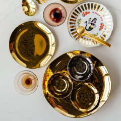 Блюдо Oro E Argento 30,5 см, цвет золото