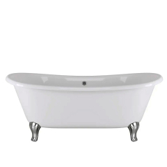 Ванна чугунная Devon&Devon Admiral 172, с ножками Deco, 173x79 Ванна чугунная Devon&Devon Admiral 172, с ножками Deco, 173x79