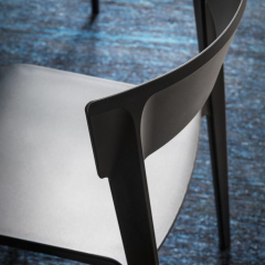 Стул Calligaris Skin CS1391, Matt Black