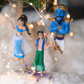 Елочная игрушка "Жасмин" 10 см