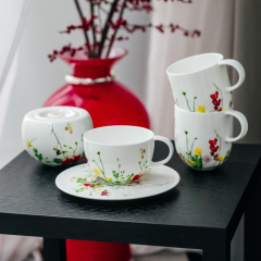 Чашка для капучино Brillance Fleurs Sauvages 300 мл