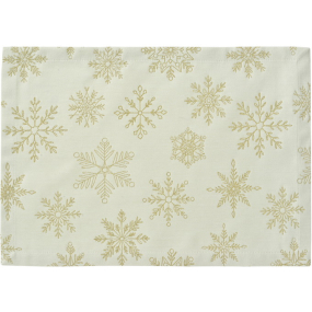 Салфетка под тарелку Cristallo Luce 35х50 см, цвет золото