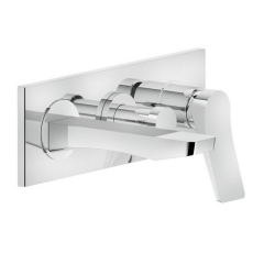 Внешняя часть Gessi Rilievo 59138.031 смесителя для ванны, с изливом, хром