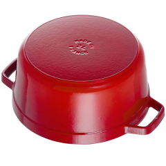 Кокот круглый La Cocotte 28 см / 6,7 л, вишневый