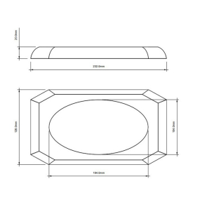 Мыльница Decor Walther Kristall 0924061, розовая