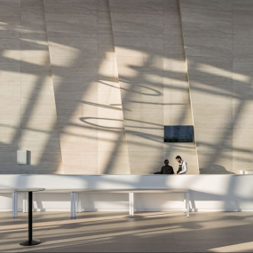 Керамогранит Laminam I Naturali 100х300, Travertino Navona, 5,6 мм