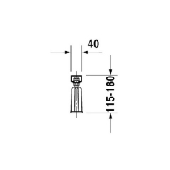 Комплект ножек для ванны Duravit 790127000000000