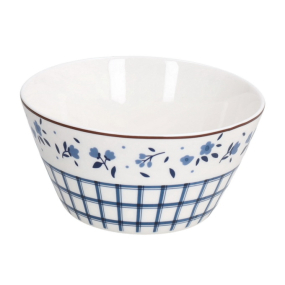 Салатник порционный Cottage 14 см, декор клетка