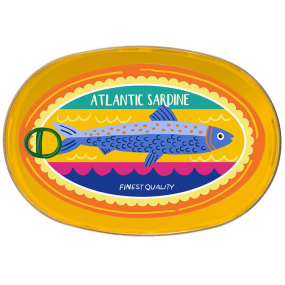 Поднос овальный Sardines 44х30 см