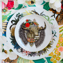 Тарелка салатная Monseigneur Bull 23,1 см