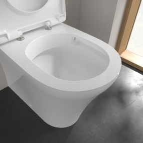 Унитаз напольный Villeroy&Boch O.Novo 4606R001, комплект, белый