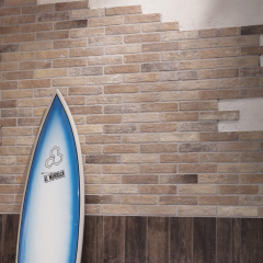 Керамогранит Rondine Bristol 7,25х25, Cream, 9,5 мм