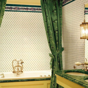 Декор Petracer's Grand Elegance 12х20, Battiscopa Verde, 10 мм