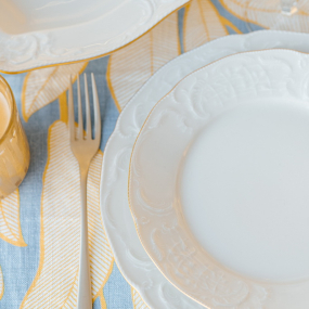 Тарелка столовая Sanssouci Ivory Gold 26 см