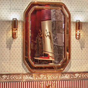 Плитка керамическая Petracer's Grand Elegance 20х20, Riga Grande Bordeaux Su Panna, 7,5 мм