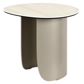 Стол журнальный Calligaris Twins 53х48, Calacatta Paonazzo