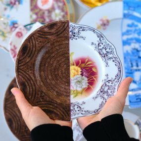 Тарелка салатная Nok Hybrid 20 см