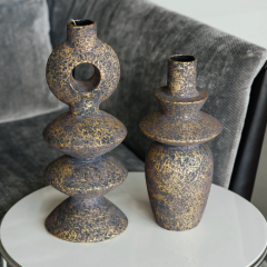 Ваза-бутылка Ceramik Purple 34 см