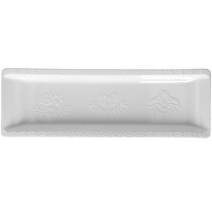 Блюдо прямоугольное Etoile Bianco 36х12 см