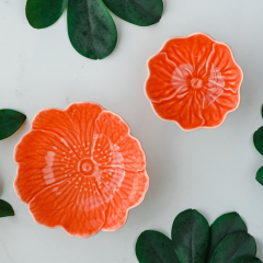 Чаша Flora 12,5 см, цвет лососевый