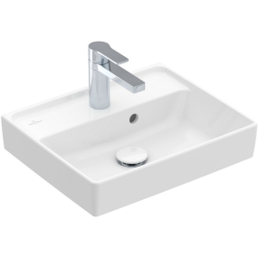Раковина подвесная Villeroy & Boch Collaro 45х37, CeramicPlus, 433445R1, из TitanCeram