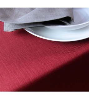Скатерть прямоугольная Loft 150x300 см, цвет бургунди