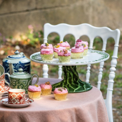 Блюдо для торта на ножке с крышкой Pomum 36,5х38 см