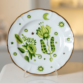 Тарелка салатная "Райский сад" Fabula 20,5 см