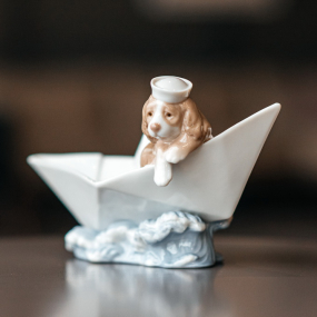 Статуэтка "Маленький безбилетник" 10х17х10 см