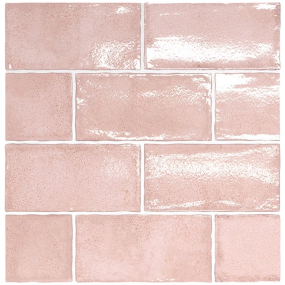 Плитка керамическая Equipe Altea 7,5х15, Dusty Pink, 7,5 мм