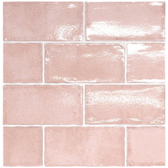Плитка керамическая Equipe Altea 7,5х15, Dusty Pink, 7,5 мм
