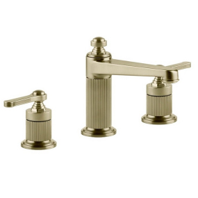 Смеситель для раковины Gessi Venti20 65012.727, брашированная латунь PVD