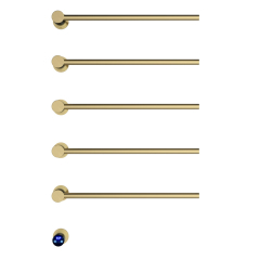 Полотенцесушитель Terminus Аккорд 80х50, электрический, золото матовое