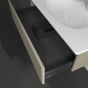 Тумба с раковиной Villeroy & Boch Antao 100х50, Stone Grey Matt Lacquer