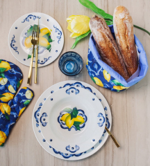 Набор посуды на 6 персон Atollo Citrus, 18 предметов