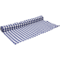 Скатерть-дорожка Textile Vichy Blu 40х140 см
