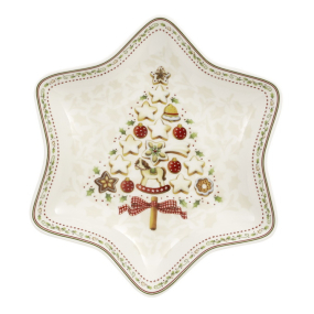 Салатник-звезда "Новогодняя елка" Winter Bakery Delight 24,5 см