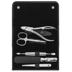 Набор маникюрный Inox Zwilling Beauty, 5 предметов, цвет черный