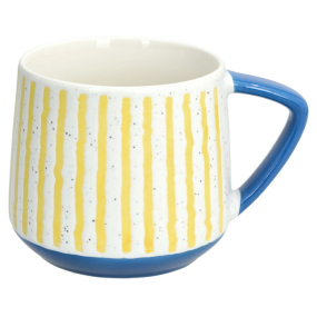 Кружка Holidays 400 мл, цвет ручки синий