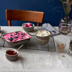 Форма для запекания прямоугольная Staub Ceramic 20х16 см, серая