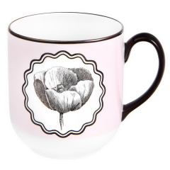 Кружка Herbariae by Christian Lacroix 430 мл, розовая