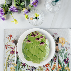 Блюдо для салата Alcachofra Natural 23,8х20,3 см