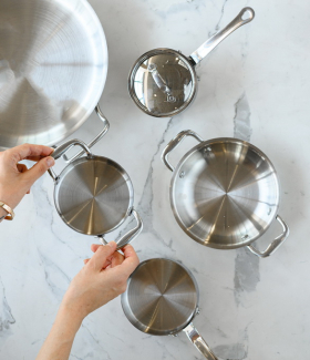 Сковорода для омлета Paderno Pentolame S.1220 5-Ply 12 см