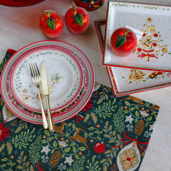 Блюдо для торта прямоугольное Winter Bakery Delight 39х26,5 см