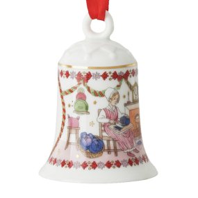 Елочная игрушка Hutschenreuther Christmas feast "Колокольчик" 7,5 см